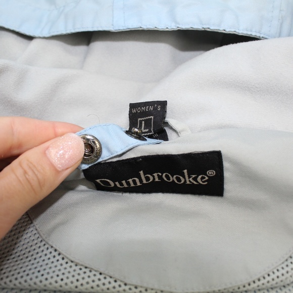 SOLD Vintage Dunbrooke Blue Gray Zip Up Jacket - Picture 3 of 8
